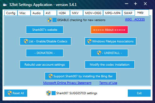 Windows 8 Codecs 1.32